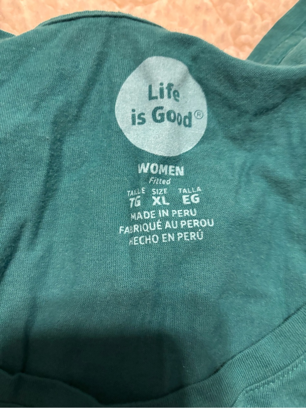 Life Is Good Tees Trio - Teal, Aqua, Cream - Picture 4 of 9